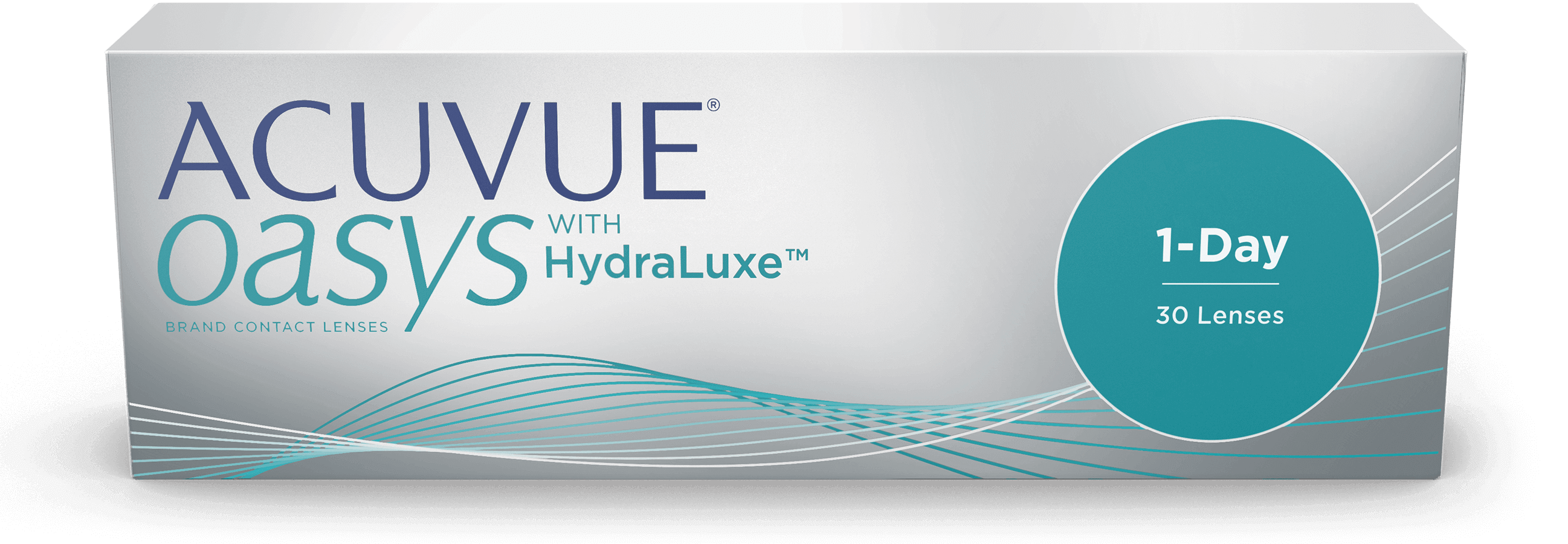 ACUVUE® OASYS 1-Day with HydraLuxe® Technology (30 Pack)
